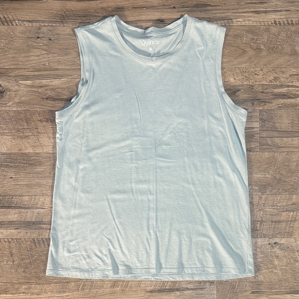 Quince Women's Sky Blue Tanktop -Size M